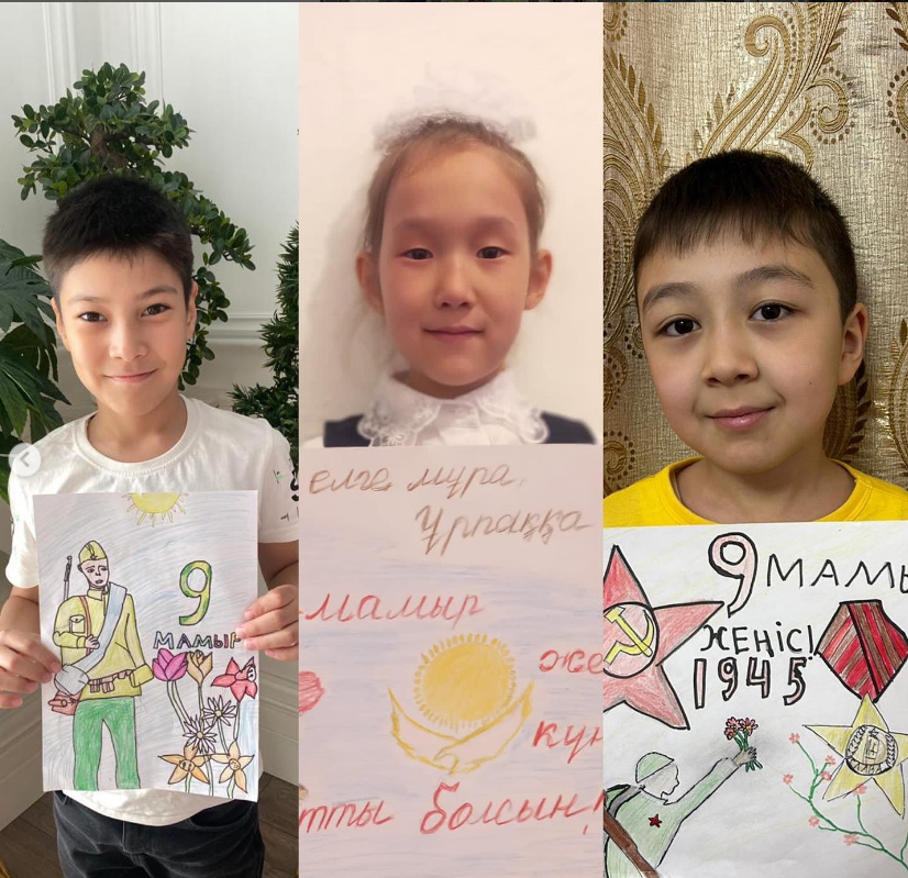 тан қорғаушылар күні мен 9 Мамыр – Жеңіс күніне орай "Ел мен ердің жеңісі" атты қашықтықта суреттер көрмесі ұйымдастырылды.