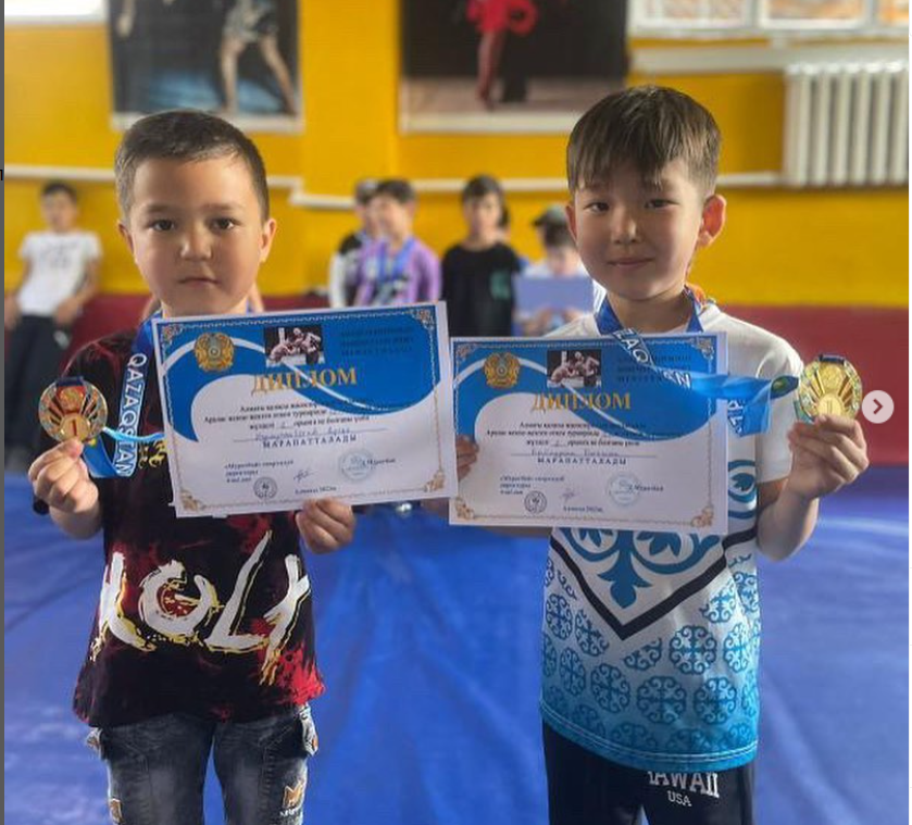 1 “В” сынып оқушылары жүлделі 🥇 орынмен марапатталды.