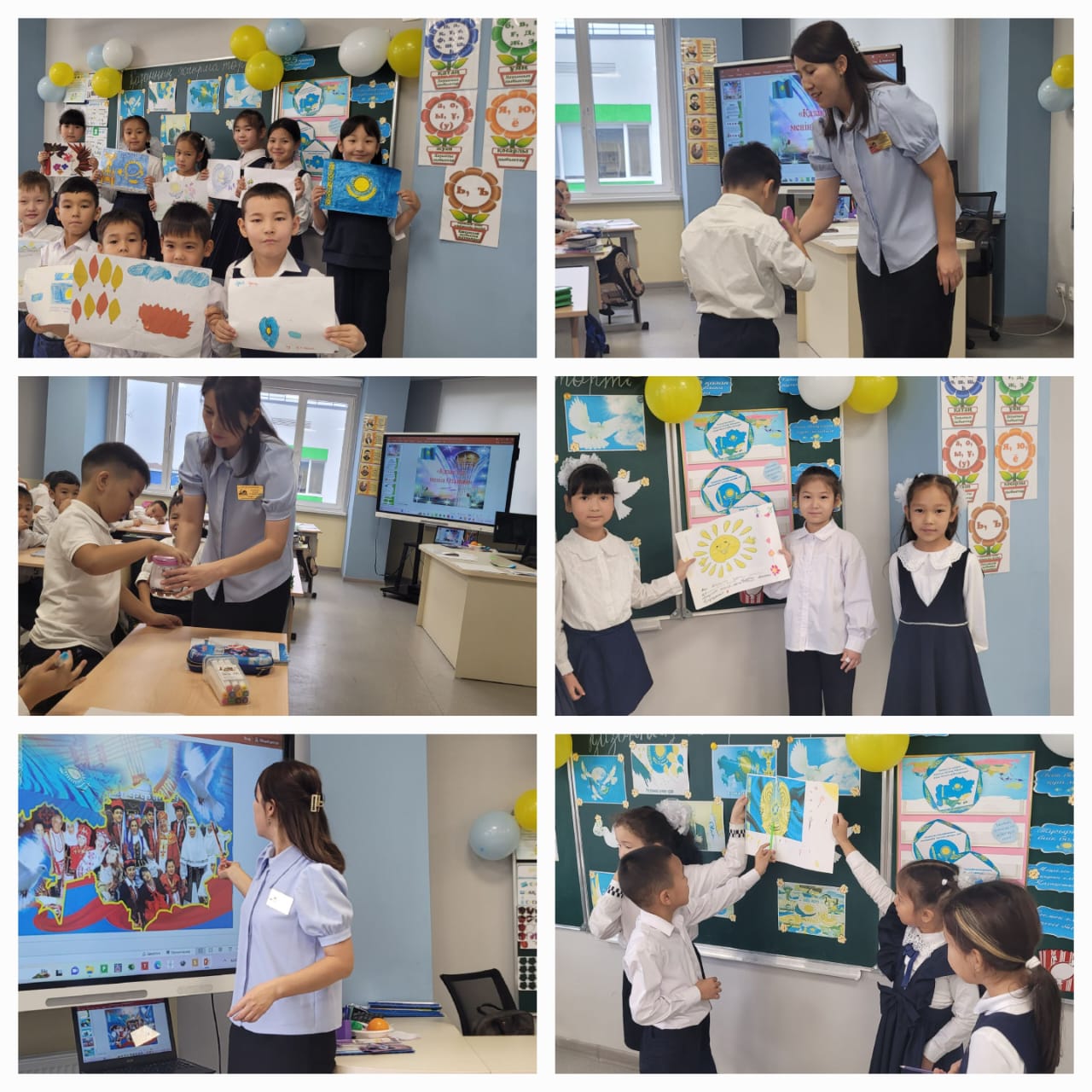 1-11 сынып арасында сынып сағаттары өткізілді.