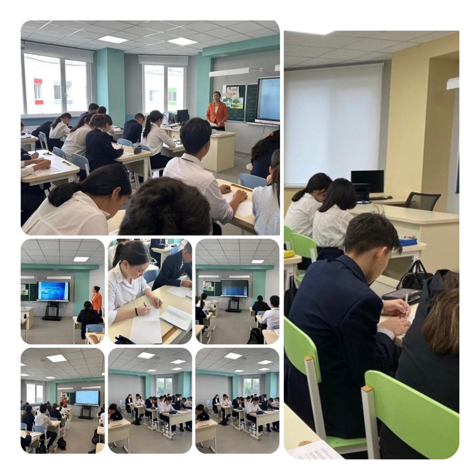 «Менің арманымдағы Қазақстан» тақырыбында эссе жазды.