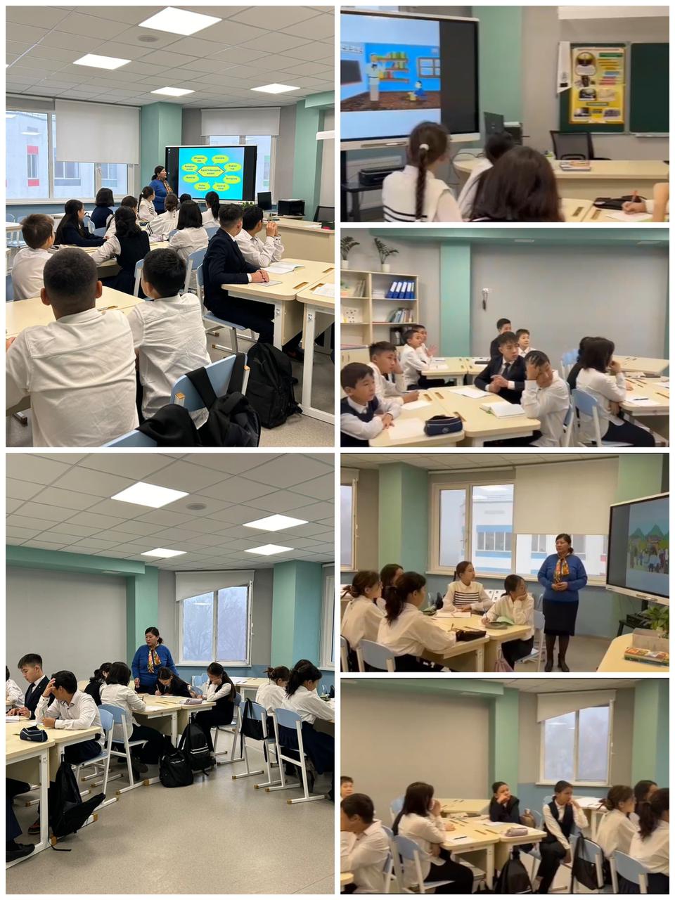 «Адалдық сағаты» тақырыбында 1-11 сынып арасында сынып сағаттары өткізілді.