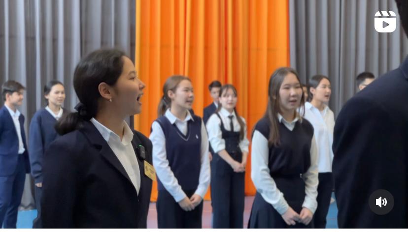 № 208 мектеп - гимназиясының окушыларының қатысуымен «Еркін тыныс ал!» Жалпыреспубликалық флешмобы өтті.